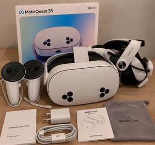 Meta Quest 3S 128 GB + Cinturino BOBOVR M3 Pro