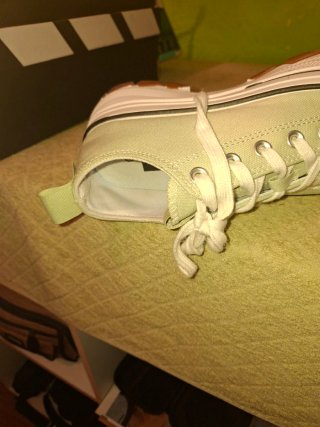 Zapatillas plataforma verde