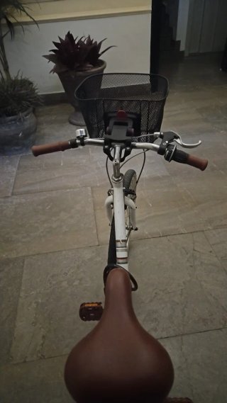 Bicicleta Btwin Blanca Niña
