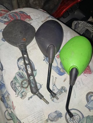 3 Espejos Izquierdos Moto