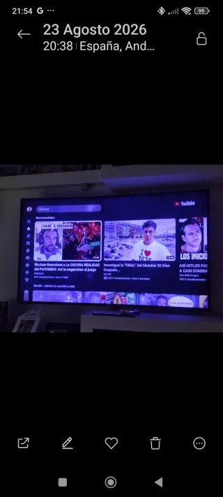 Samsung TV Curva 55 Negro