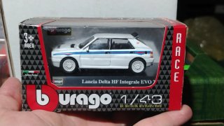 Burago Lancia Delta HF Integrale EVO 2 1:43