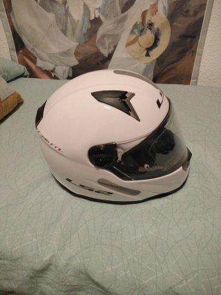 Casco Moto LS2 Blanco
