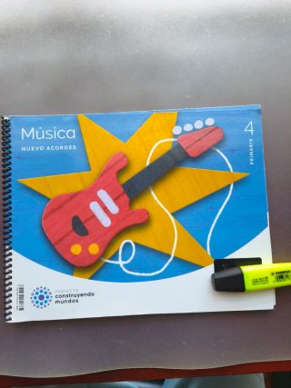 Libro música 4 de primaria