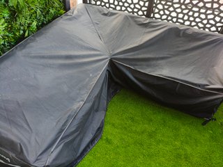 Conjunto Terraza Jardín Metal Negro Gris