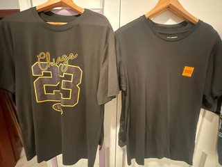 Camisetas Jack & Jones Negras