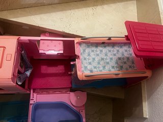 Caravana Barbie Rosa