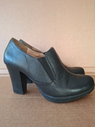 Botines Zendra Negros Tacón