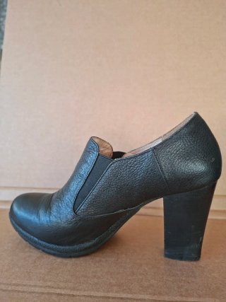 Botines Zendra Negros Tacón