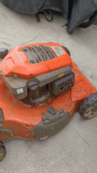 Cortacésped Husqvarna Naranja