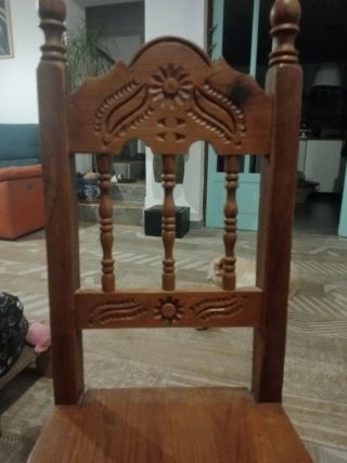 Silla Castellana de Madera x4