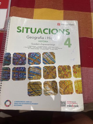 Situacions 4. Geografia i Història. Quadern d'a...