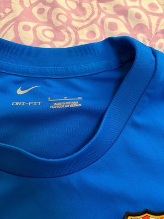 Camiseta Entrenamiento FCB Nike Azul