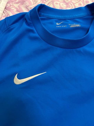 Camiseta Entrenamiento FCB Nike Azul