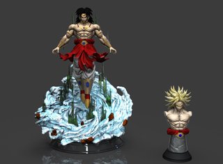 Figura Broly Top 1 Studio Recast