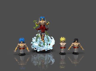 Figura Broly Top 1 Studio Recast