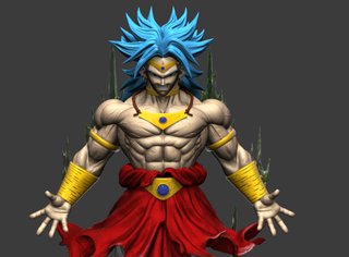 Figura Broly Top 1 Studio Recast