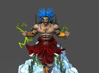 Figura Broly Top 1 Studio Recast
