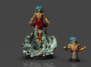 Figura Broly Top 1 Studio Recast