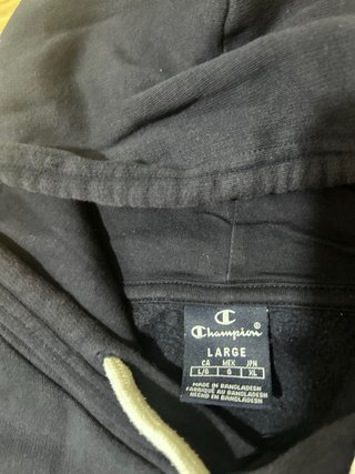Sudadera Champion Azul Marino Talla L