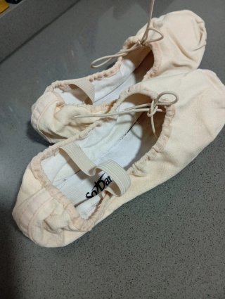 Zapatillas de ballet de media punta
