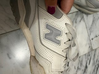 Scarpe New Balance 550 Unisex Bianche Grigie