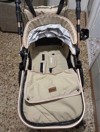Passeggino 3 in 1 con fasciatoio