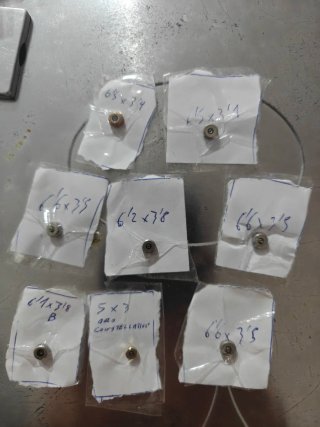 Lotto di 8 corone Omega
