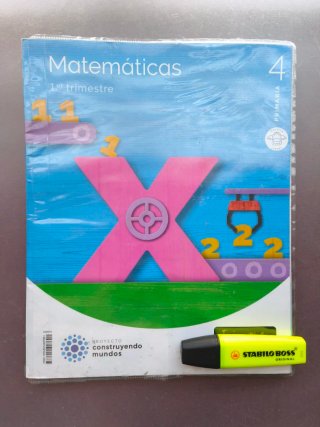 Libros matemáticas 4 de primaria