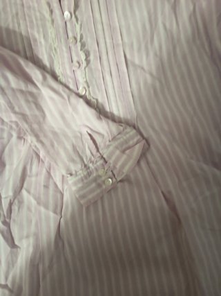 Camisa Massimo Dutti Talla M Rayas Rosas