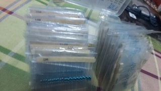 Kit de Resistencias Blulu 1140 Pcs