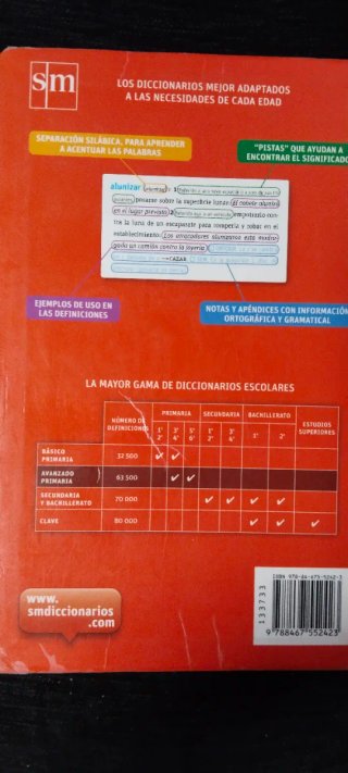 Diccionario Avanzado Primaria. Lengua española