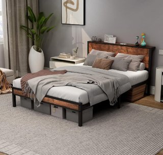 Estructura cama 140x200cm con cabecero