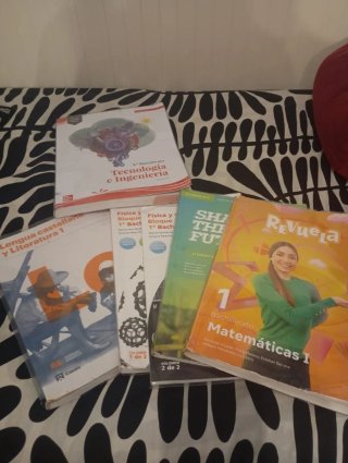 Libros de texto de 1° de bachillerato