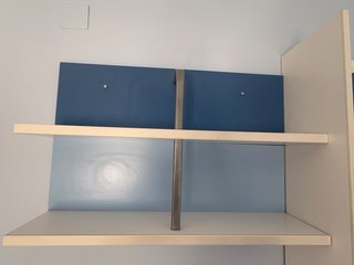 Mueble juvenil: cama nido, escritorio y estantería