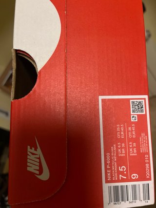 Nike P6000 Negro/Marrón