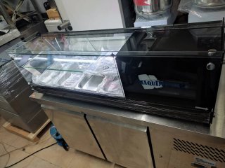 Nevera de tapas refrigerada