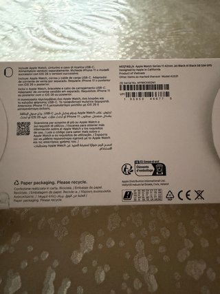 Apple Watch Series 11 42mm Negro GPS