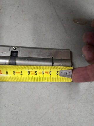 Bombín Tesa Seguridad 3+8cm