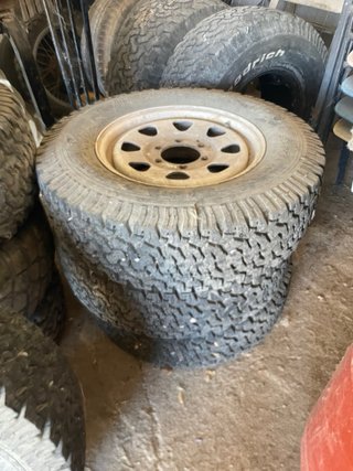 Neumáticos Patrol 4x4