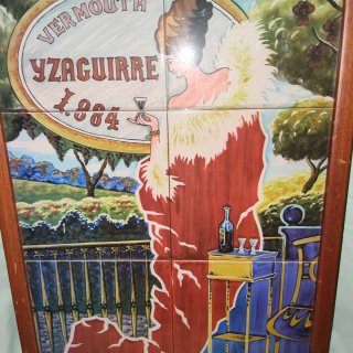 Cartel Vermut Yzaguirre Años 80