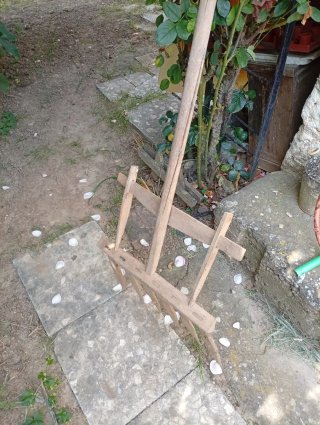 Horca Bielda de madera