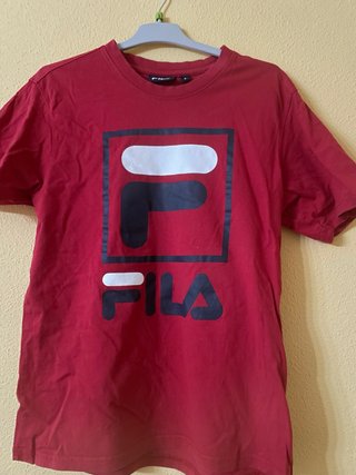 Camiseta Fila Roja Hombre