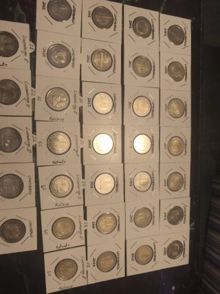 Monedas 2 euros conmemorativas Luxemburgo