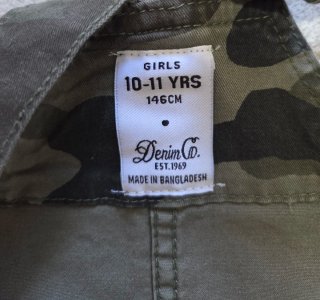 Vestido Peto Denim Co. Talla 10-11 Años