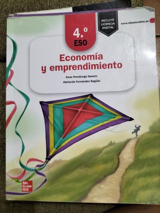 Libros de texto 4 ESO  20€ cada libro