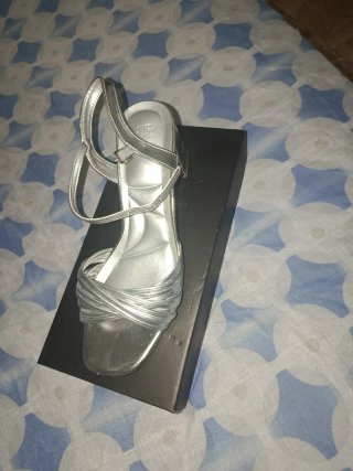 Sandalias Calzados Canales Plata Talla 39