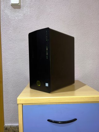Ordenador de sobremesa HP Pavilion, Negro