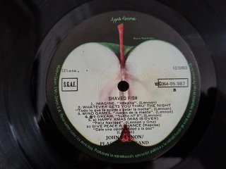LP John Lennon The Plastic Ono Band