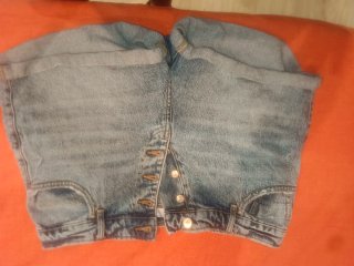 Pantalón corto vaquero chica